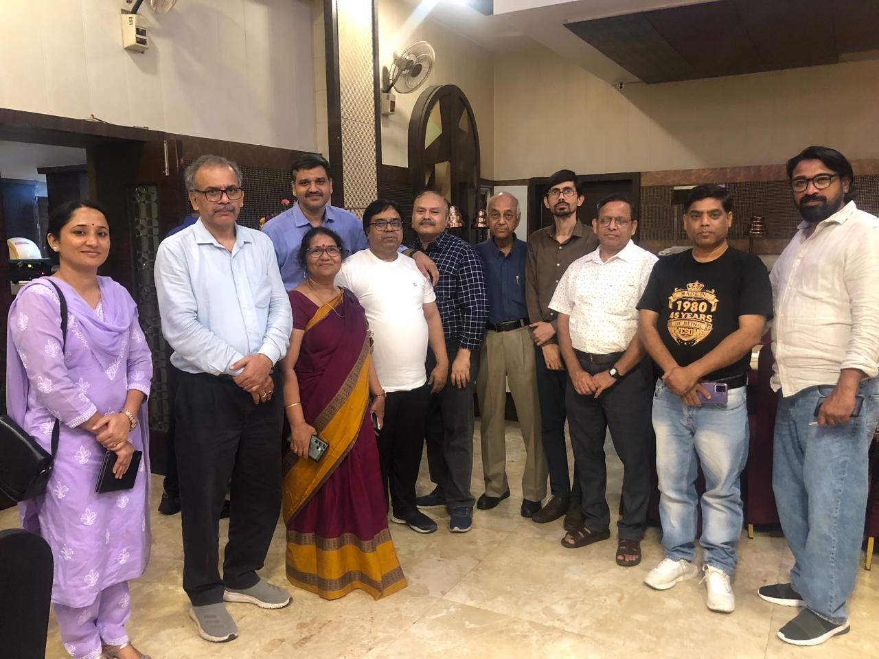 Members assembled for a group photograph